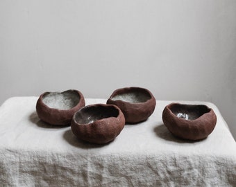 Nouri Terracotta Handmade Ceramic Pinch Bowl