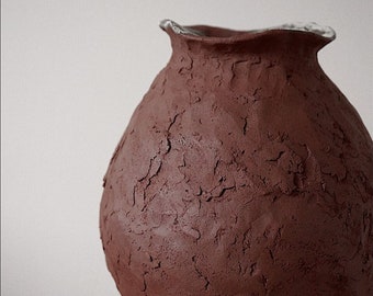 Nouri Large Terracotta Vase