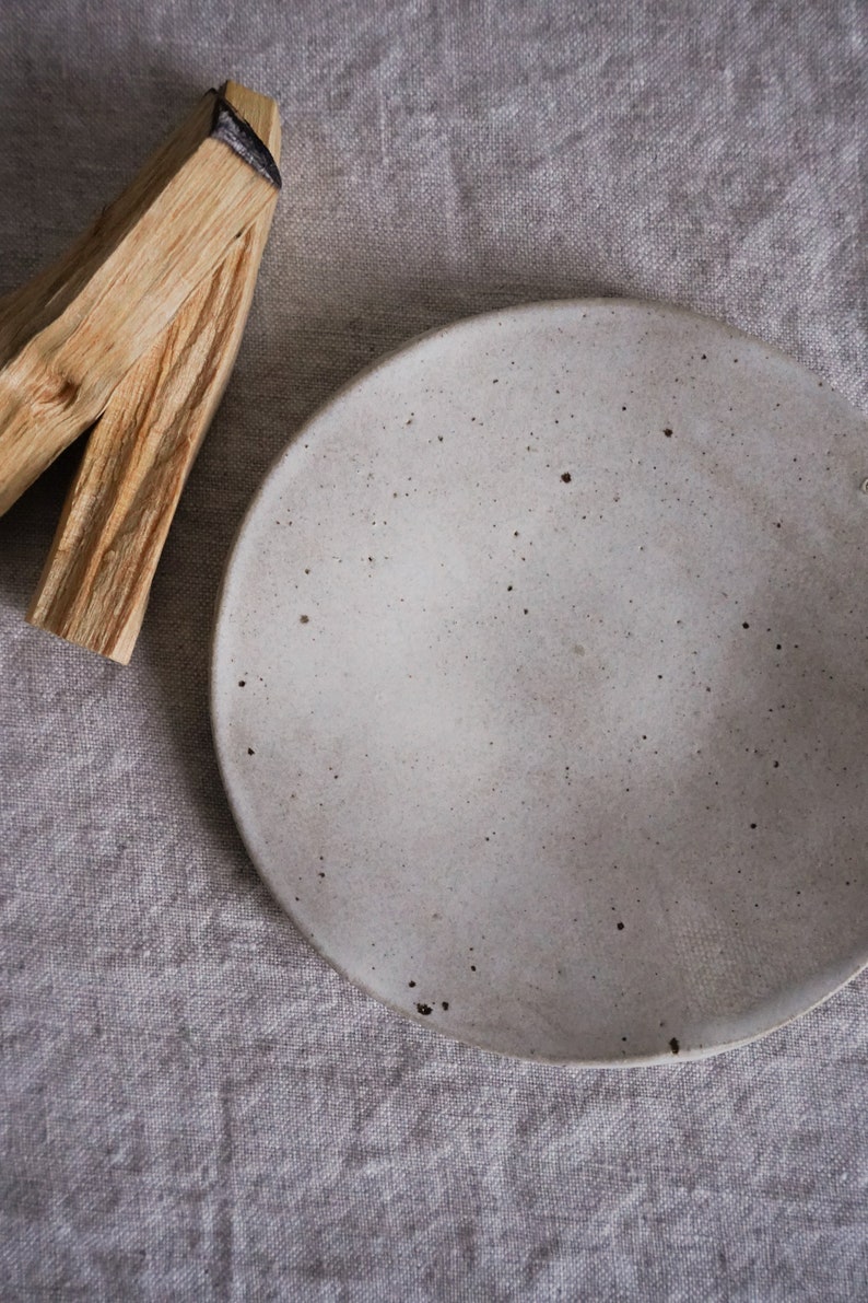Palo Santo / Incense Holder handmade ceramic dish. image 3