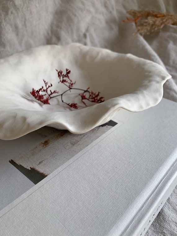 Porcelain Decorative Bowl Coffee Table Centrepiece Etsy