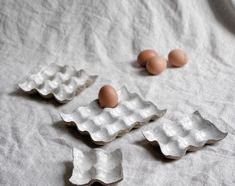 Handmade Speckled Egg Holder