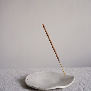 Palo Santo / Incense Holder handmade ceramic dish. image 4