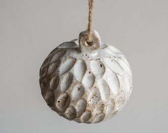 Ophelia Christmas Bauble Decoration in Toasted