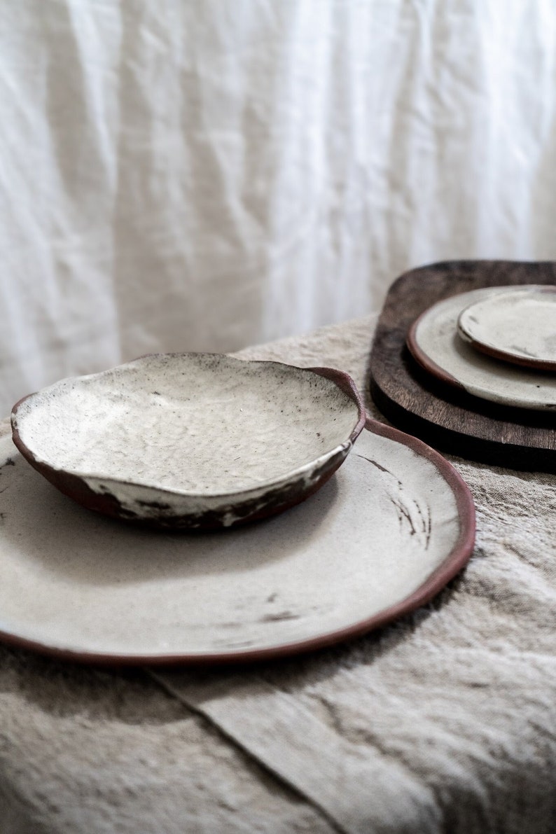 Nouri Terracotta Handmade Ceramic Bowl image 1