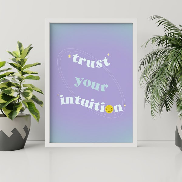 POSTER : Intuition - Digital Download Print