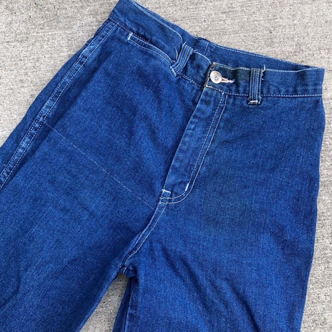 Vintage 70s Teeny Tiny Bon Bon Rainbow Pocket Jeans - Etsy