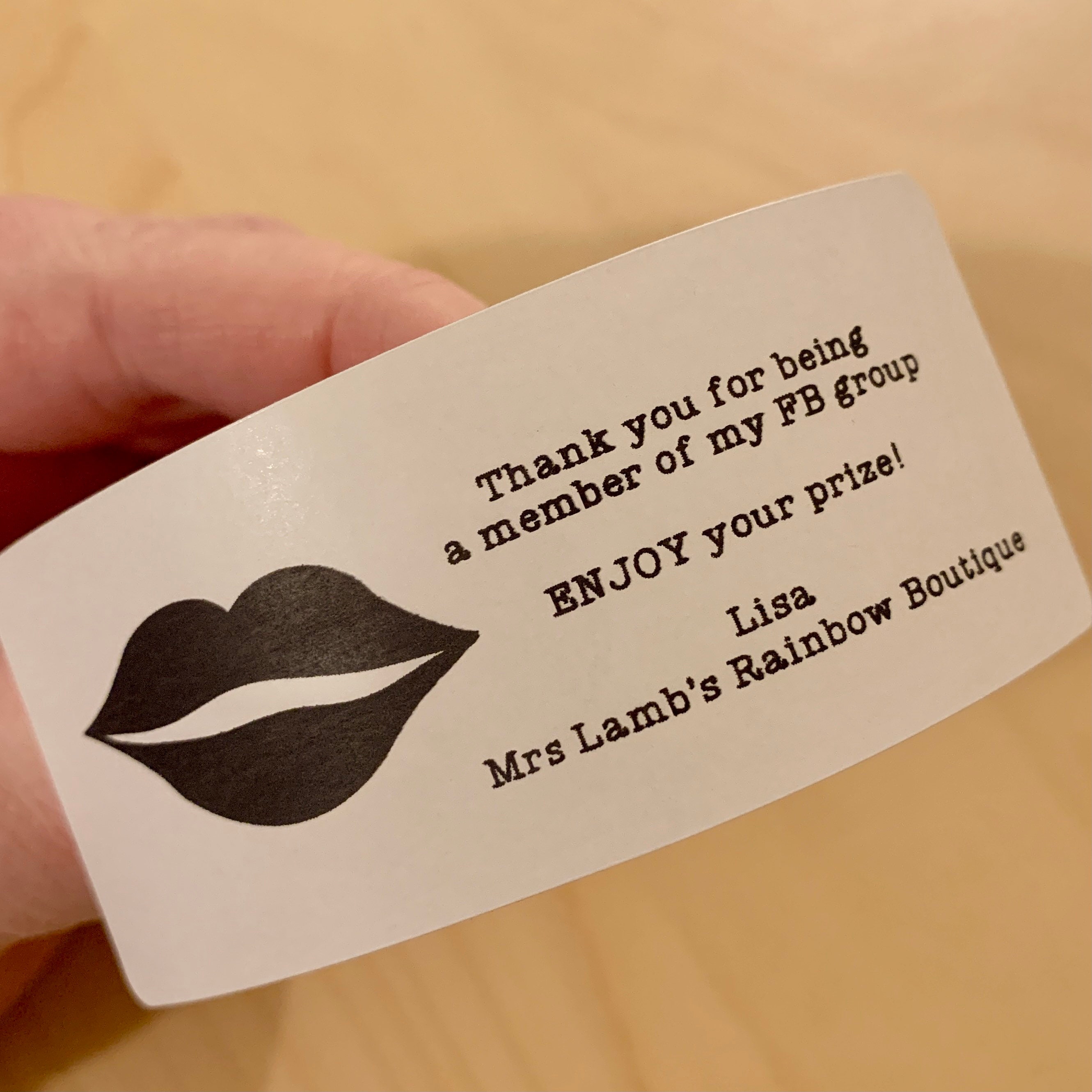 Thank You Packaging Stickers 1.4 x 3.5 inch Labels Custom Etsy