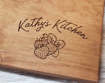 Personalized Cutting Board, Walnut Custom Engraved Free Shipping Charcuterie Wedding Engagement Gift Mother's Christmas House Realtor Sale