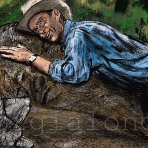 Dr. Alan Grant from Jurassic Park Digital Drawing