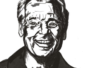 Bill Murray Digital Drawing