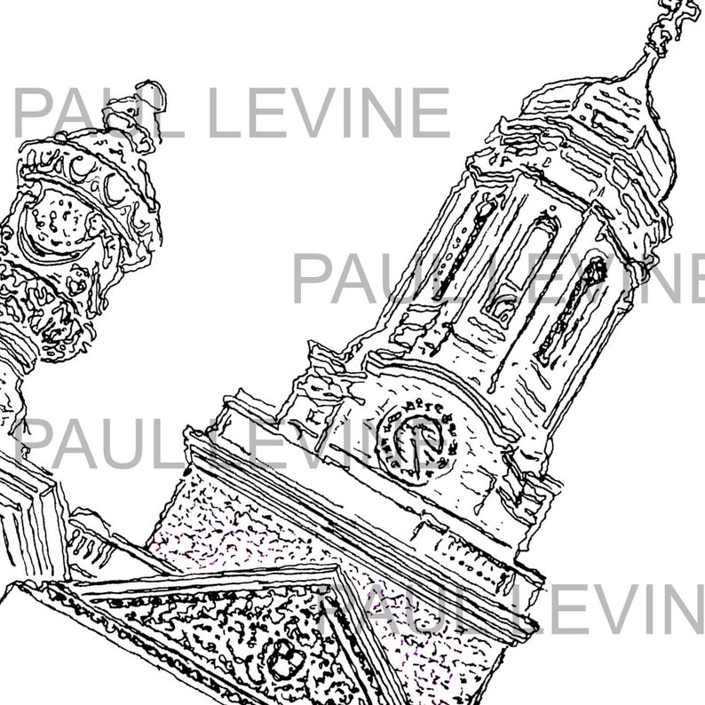 Harvard University Dunster House Dome College Graduation Etsy