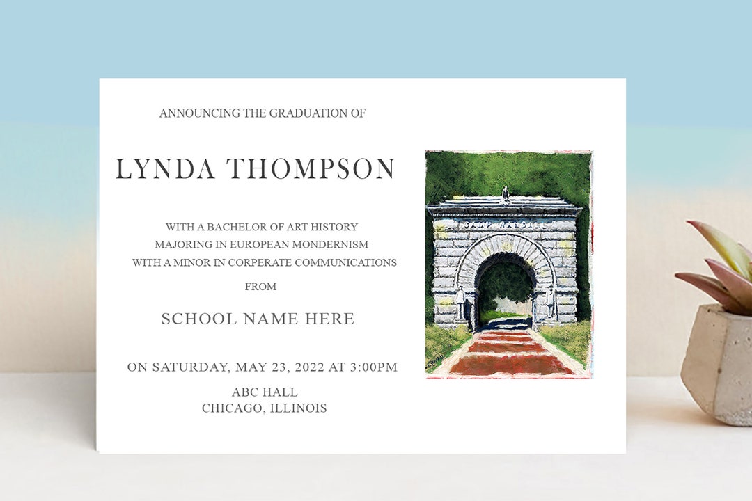 University of Wisconsin Madison College Graduation Etsy