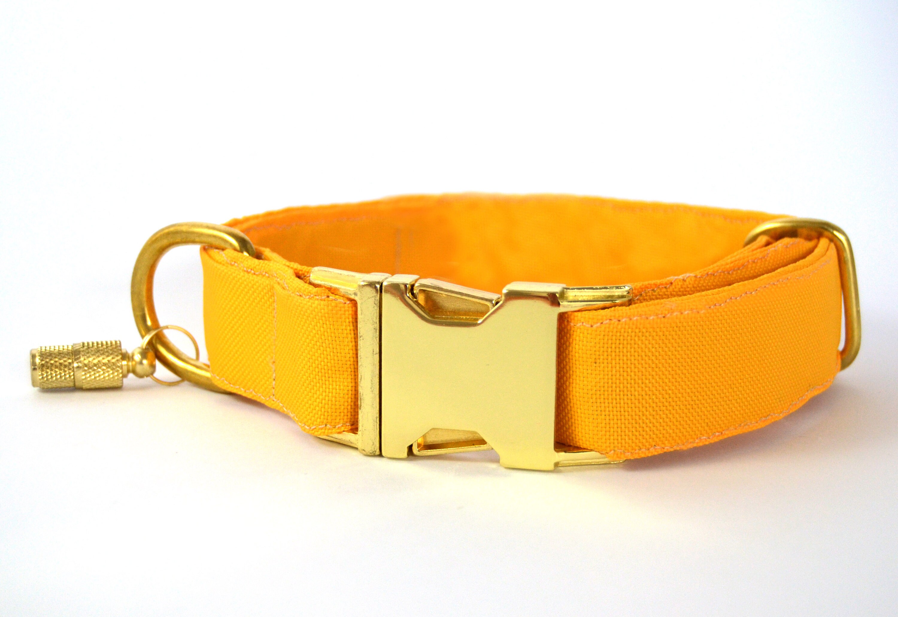 Gold dog collar yellow dog collar majestic rich dog collar Etsy