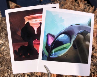 Littlest Pet Shop polaroid mini art prints [ glossy ] y2k LPS