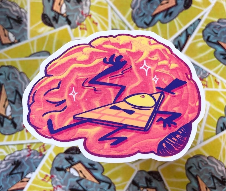Bill Cipher Inspired Vinyl Stickers [glossy] Phone and Laptop Decals - Etsy