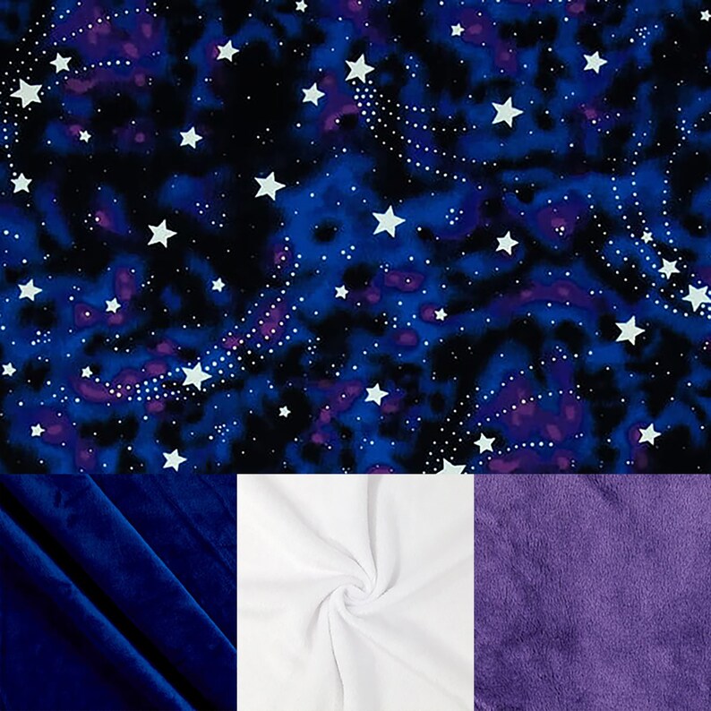 Weighted Blanket for Child Glow in the Dark Night Sky With Etsy