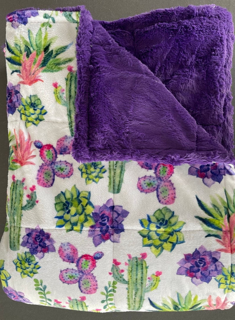 Weighted Blanket Adults Kids Teens Adult Minky Blanket Etsy