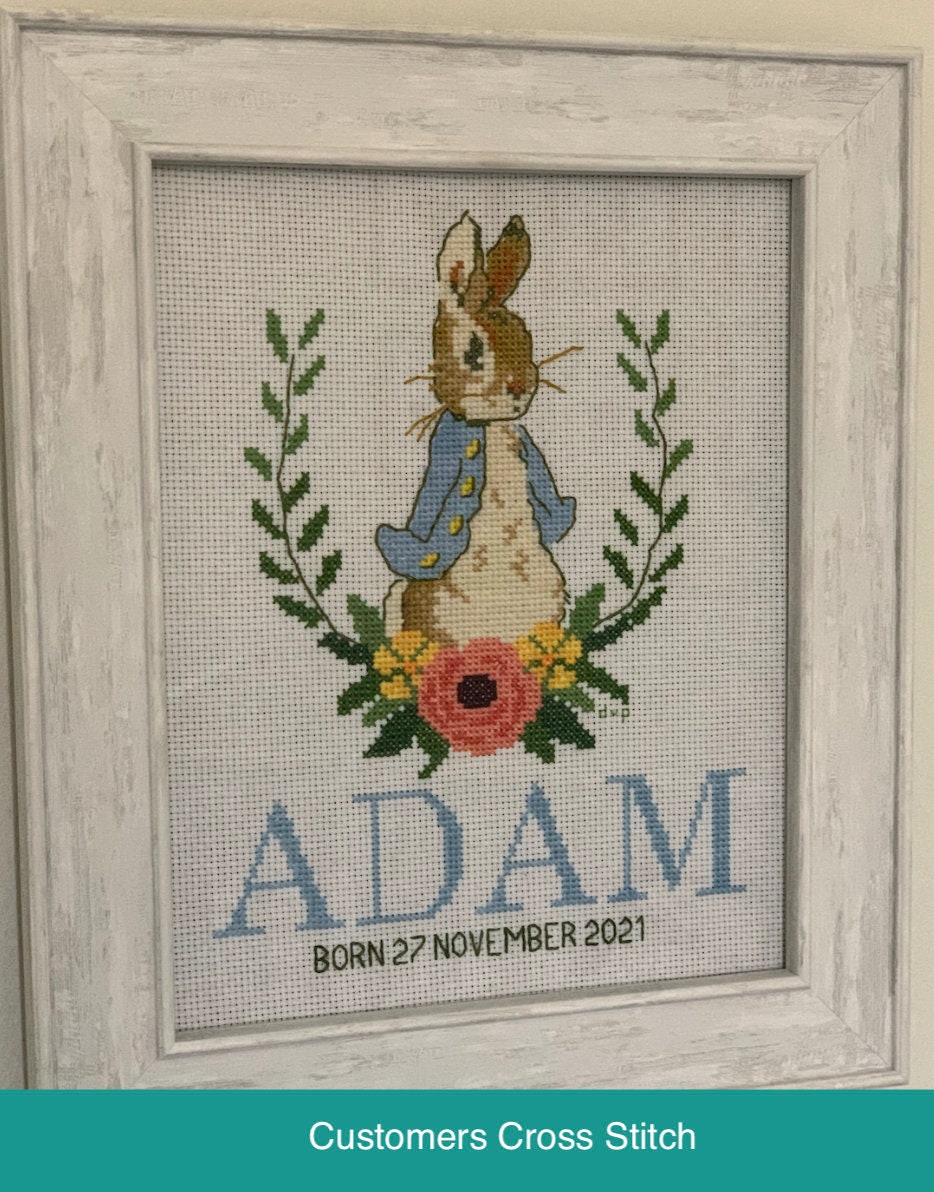 ピーターラビットクロスステッチLemonde de beatrix potter