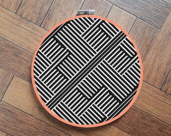 maze cross stitch pattern