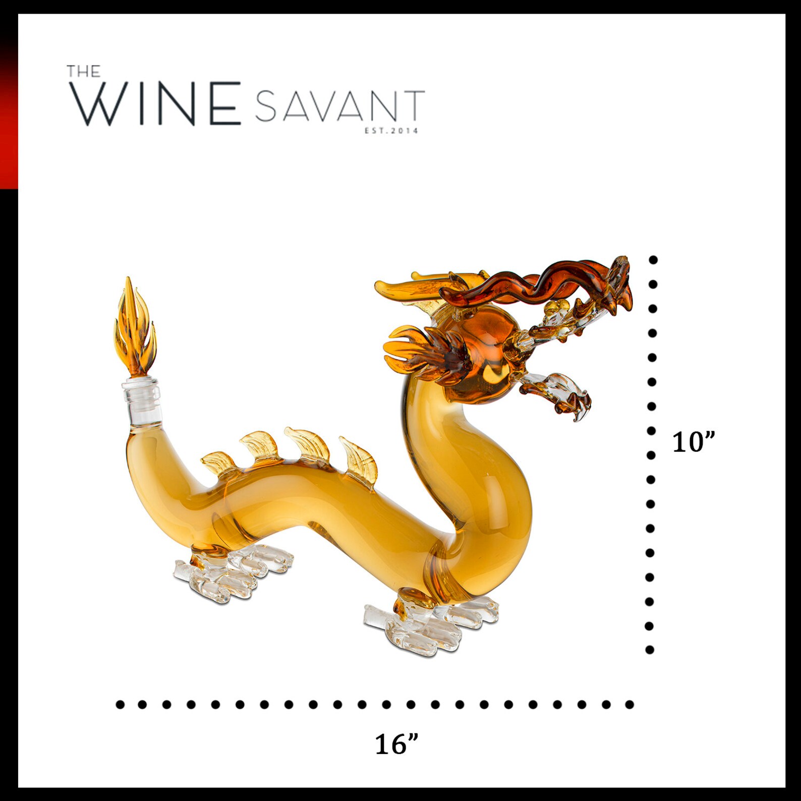 Dragon Whiskey and Wine Decanter Holds 600ml Etsy