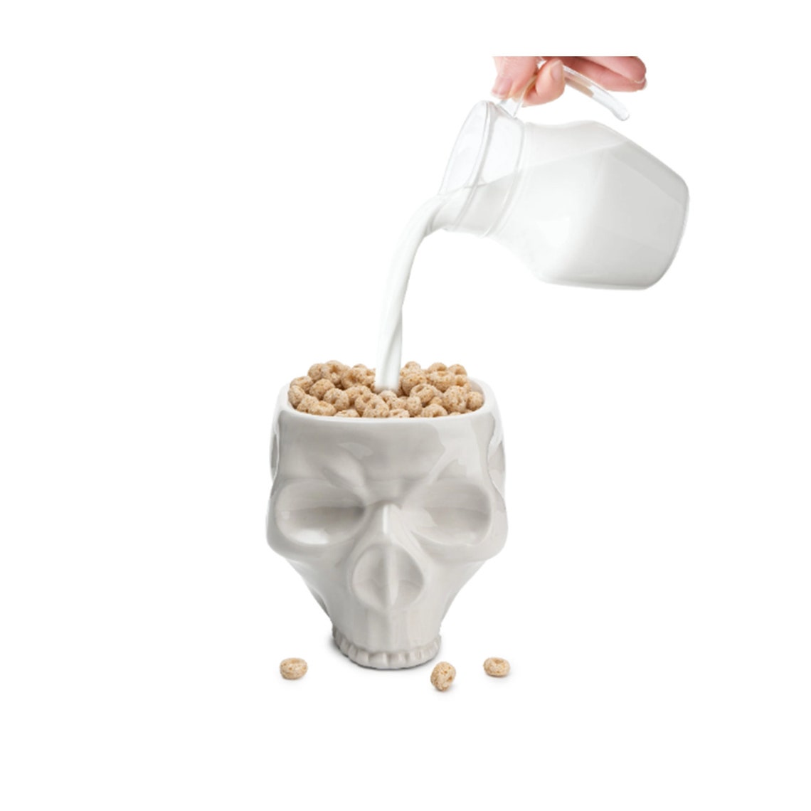 Human Skull Bowl Pasta and Cereal Bowls for Eating Skeleton Etsy