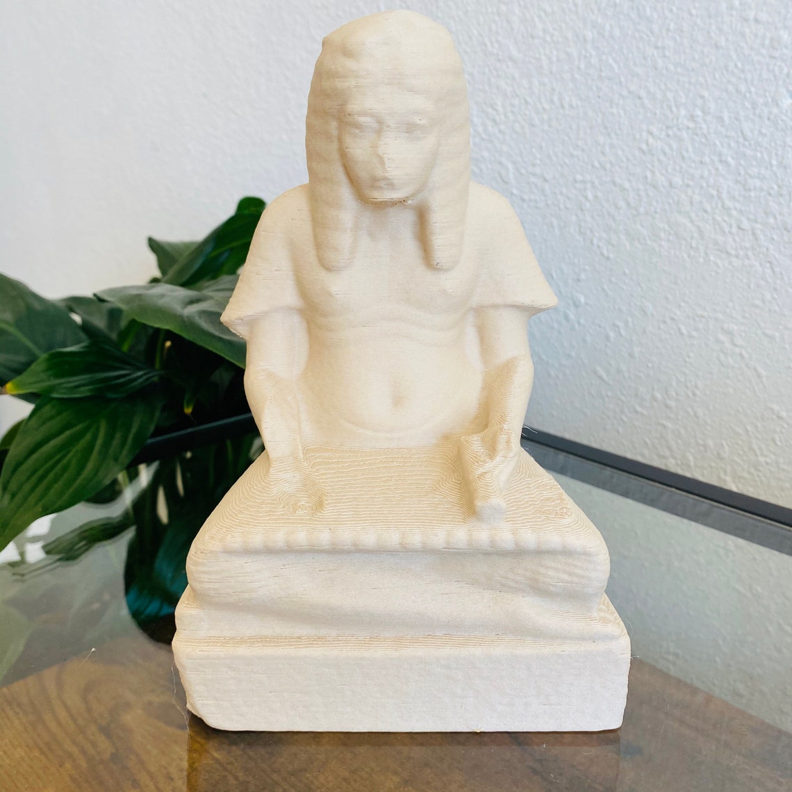 statue of seated scribe statue of seated scribe