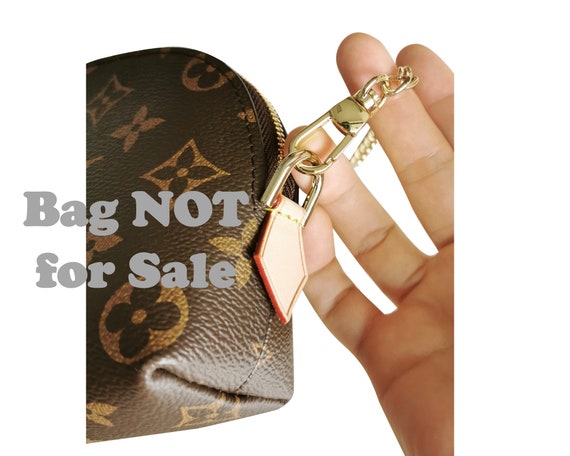 NEW LOUIS VUITTON COSMETIC POUCH GM 2023 RELEASE, CONVERTED INTO A SHOULDER  BAG