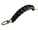 Braided Woven Handbag Strap for NeoNoe MM, Real Leather, Designer Tote, Top Handle Purse, Gold Silver Brass Clasps 