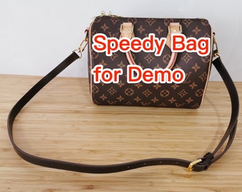 Adjustable Handbag Strap, Genuine Vachetta Leather, Designer Tote Crossbody Bag, Cross Body Handle Purse, Gold Clasps