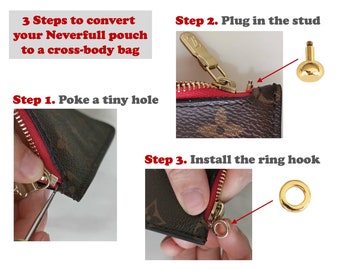 HOW TO ATTACH YOUR NEVERFULL POCHETTE STRAP THE RIGHT WAY​ ​We