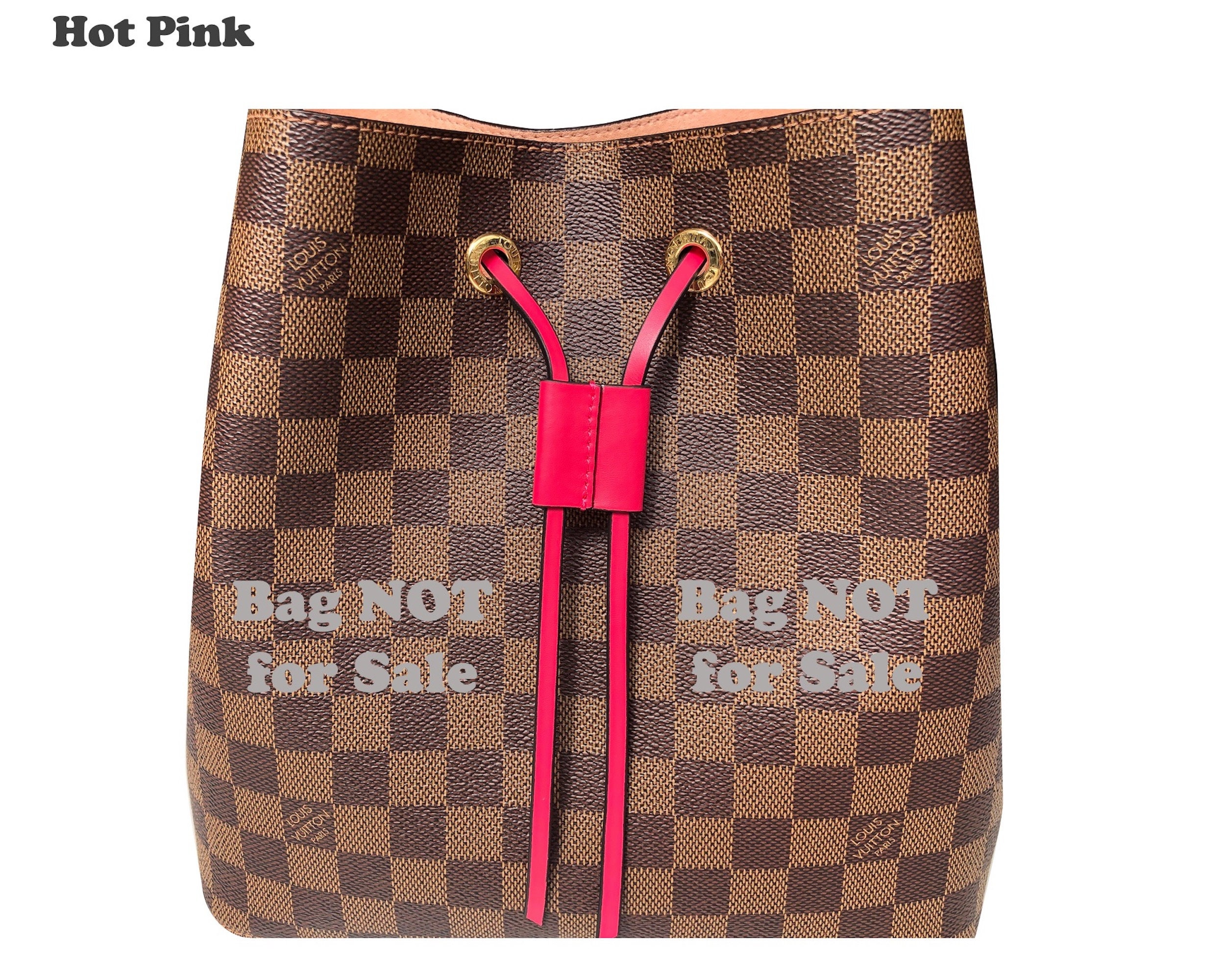 Louis Vuitton Brown, Pattern Print Monogram NeoNoe mm Bucket Bag