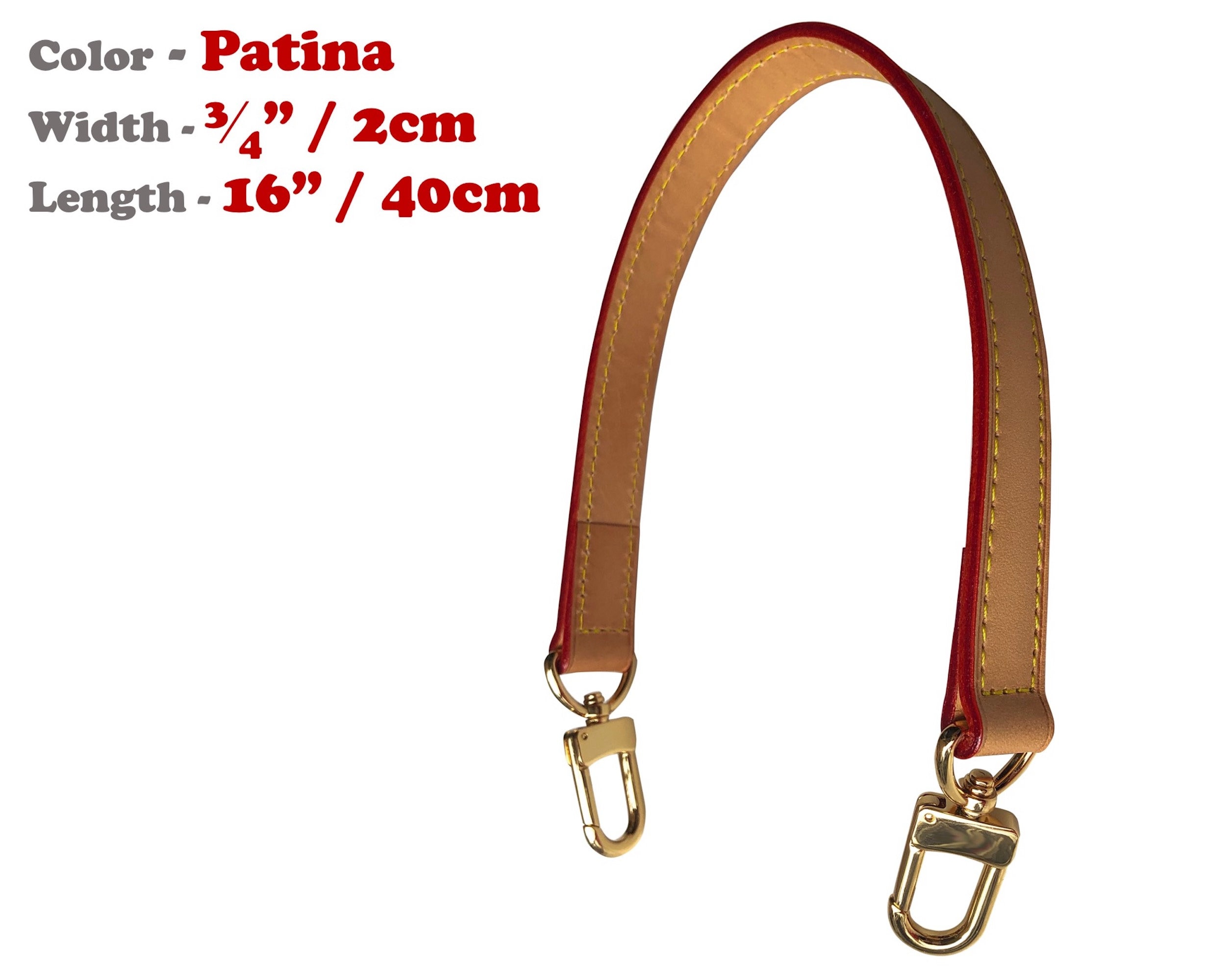 30mm Vachetta Leather Strap / Shoulder Crossbody Replacement 