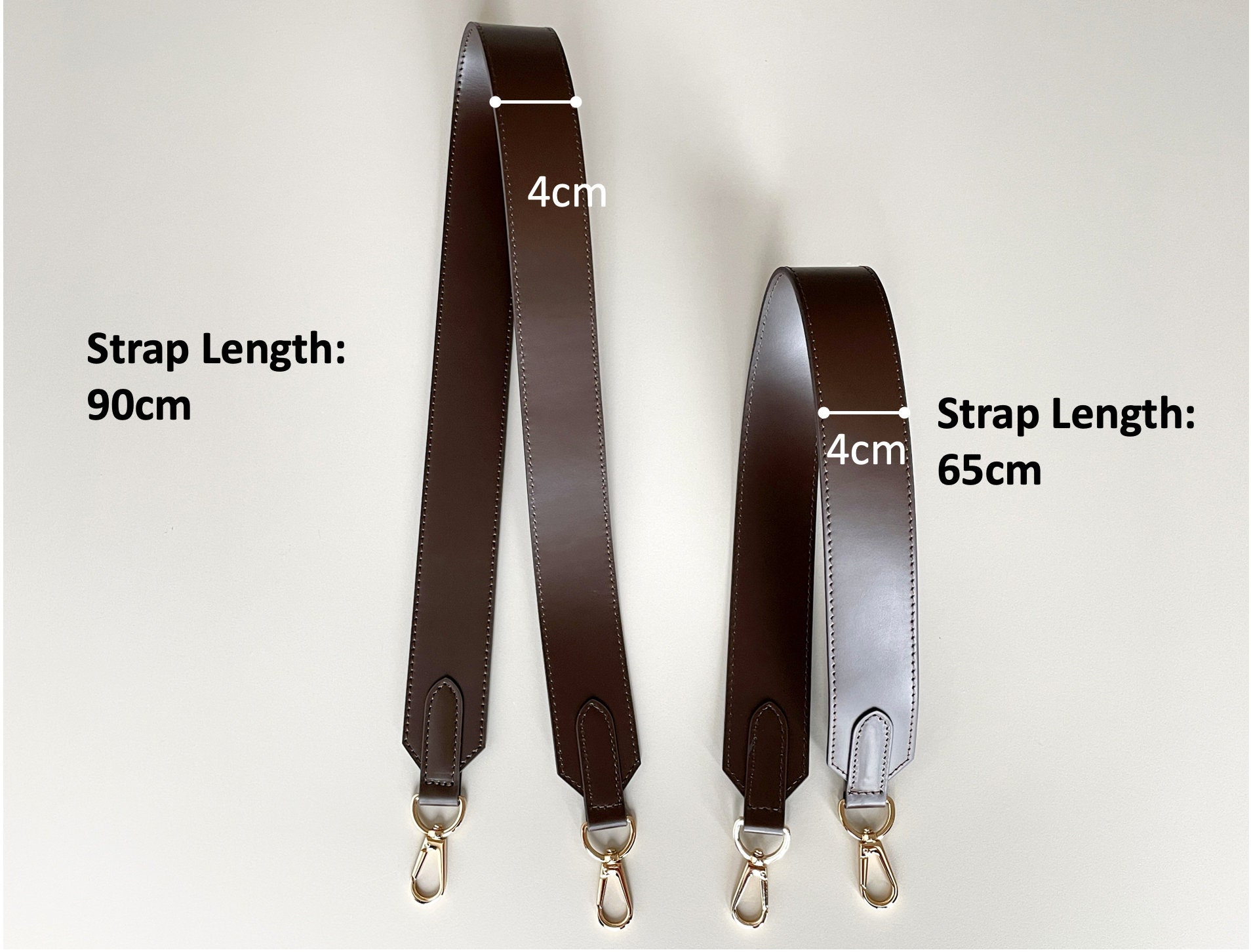 Dark Brown Leather Strap (25mm) for LV Artsy, Delightful, Graceful, GM –  Mautto