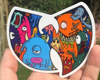 Monster Mash Vinyl Aufkleber - Wetterfester UV-beständiger Aufkleber
