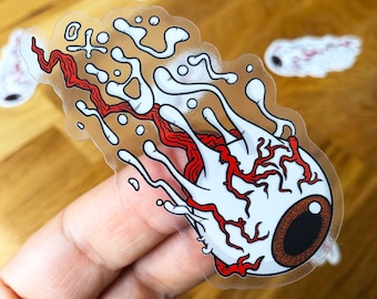 Adhesivo de ojo derretido - Transparente y resistente a la intemperie