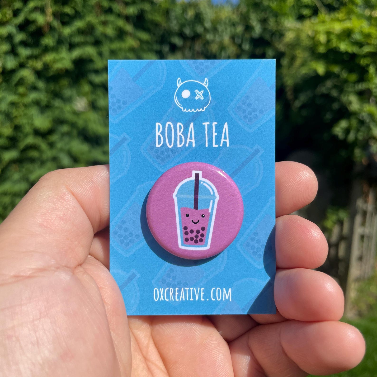Boba Tea Pin – 32mm Button Badge - Etsy