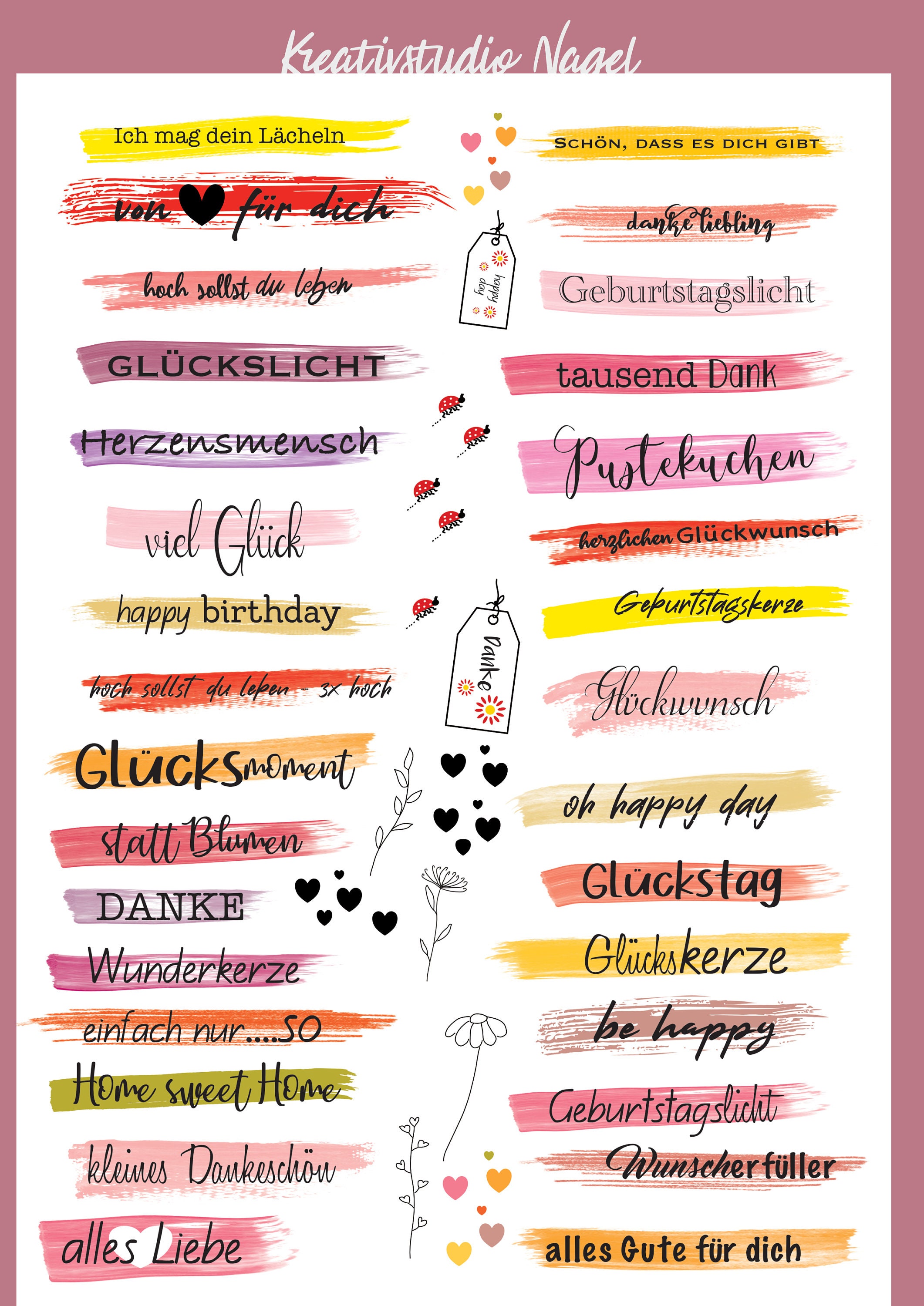Buy PDF JPG Candle Tattoo Sticker Print Template Everyday Mix 2023 Set  Bundle Water Slide Film Immediate Download Online in India 