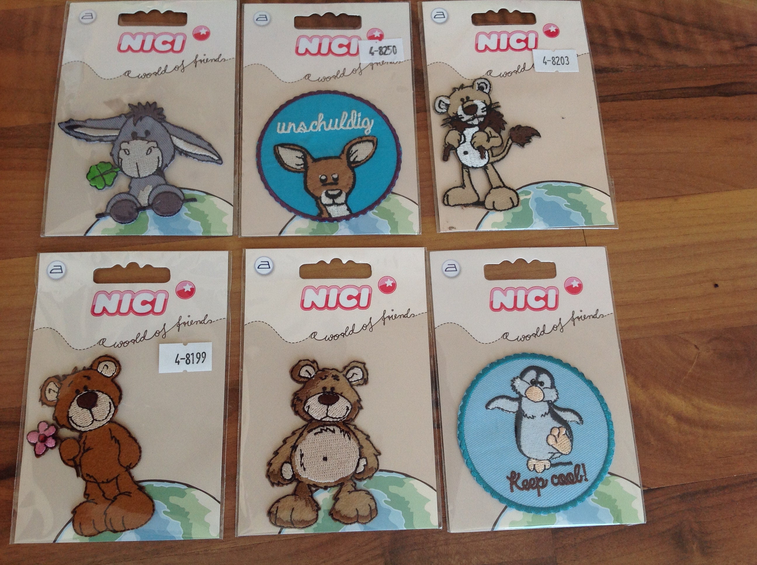 Lion, Choose Nici Various Sheep From Ironing Patch Motifs Etsy to Picture, Bear, Deer, -