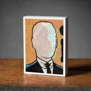 Faceless Man Comic Book Panel- 1950&#39;s 1960&#39;s-Home Decor- Gift Retro-DC Comics-Marvel Comics-Boys Room Art-Weird Gifts-Pop Art Wall