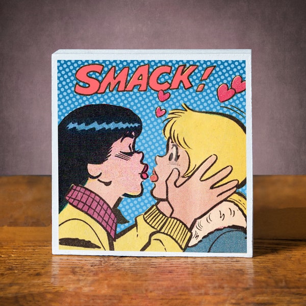 Comic Book Art-Betty and Veronica-Comic Books Vintage-MCM-Archie Comics Gifts-Lesbian Gift