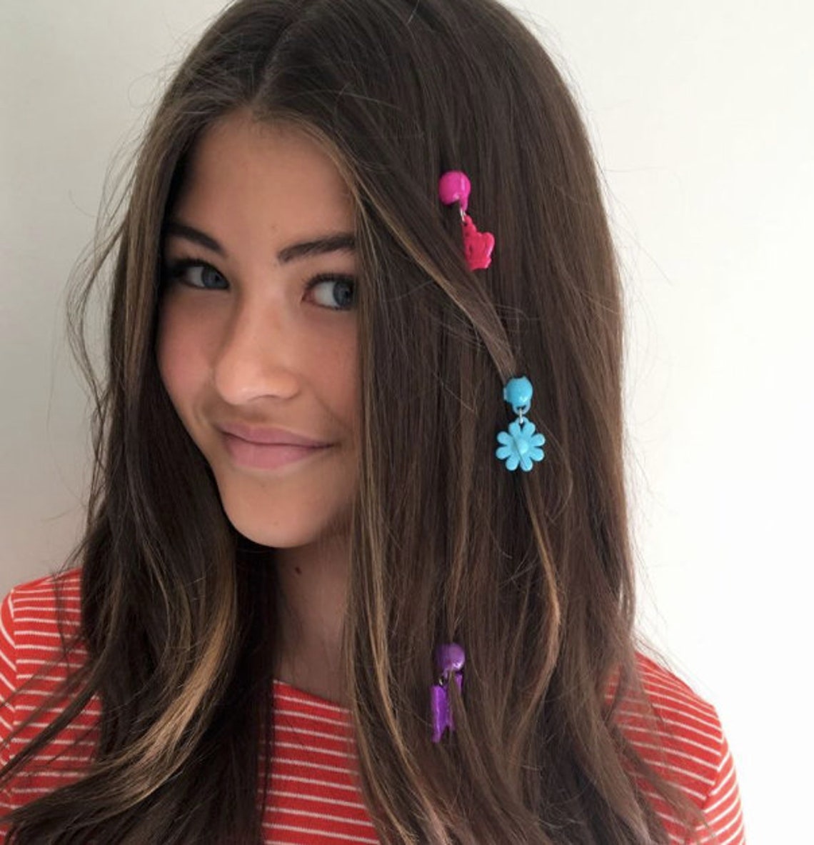 Girls Hair Accessories Teenage Hair Charms Pendants Children Etsy