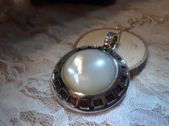 Vintage Barse Genuine White Pearl Necklace - image 4