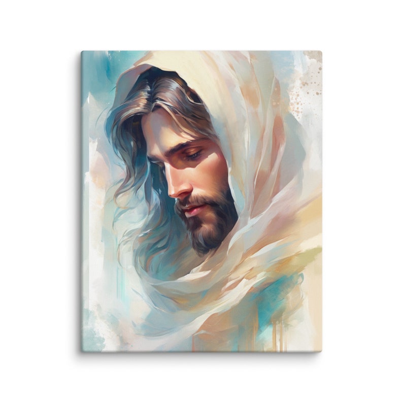 Jesus Christ the Messiah Canvas Portrait Painting