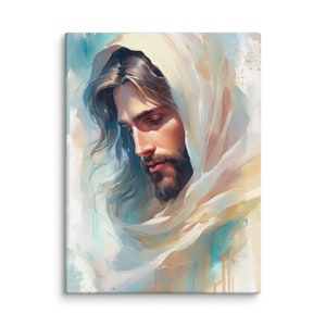 Jesus Christ the Messiah Canvas Portrait Painting