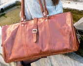 Travel bag Men and women leather mixed leather messenger bag, leather crossbody bag, leather computer bag, retro bag, leather messenger bag