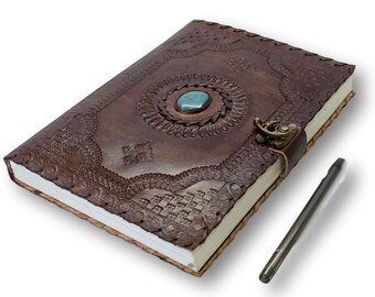 12,7 x 17,8 cm, couleur bronze Journal en cuir carnet de croquis en cuir carnet de notes vierge en cuir journal en cuir pour femme journal en cuir pour homme