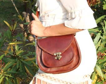 sac vintage cuir