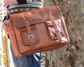 Men 39 s leather messenger leather messenger bag, leather shoulder bag, leather computer bag, leather satchel, leather satchel
