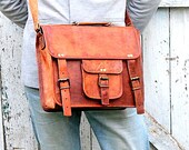 Women's Leather Crossbody Handbag Vintage Style Natural Leather Bag, Shoulder Bag, Leather Crossbody Bag, Men's Leather Bag