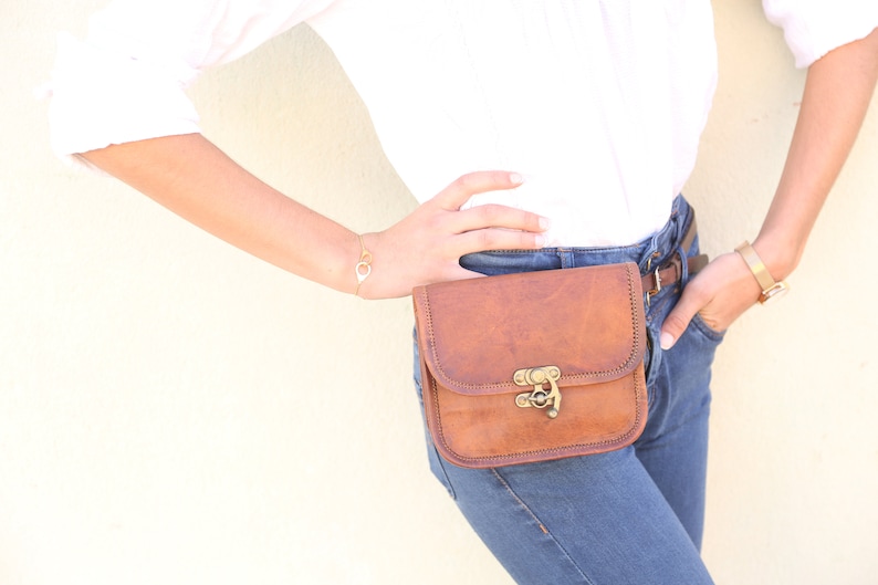 Sac ceinture en cuir pour femme sac hanche pour femme en - Etsy France